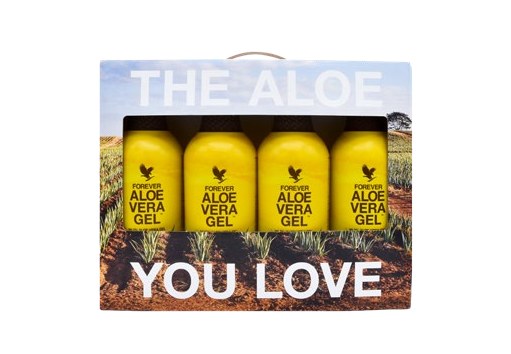 4-Pack Aloe Vera Gel